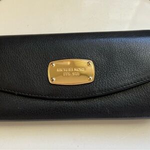 Michael Kors Black Leather Wallet